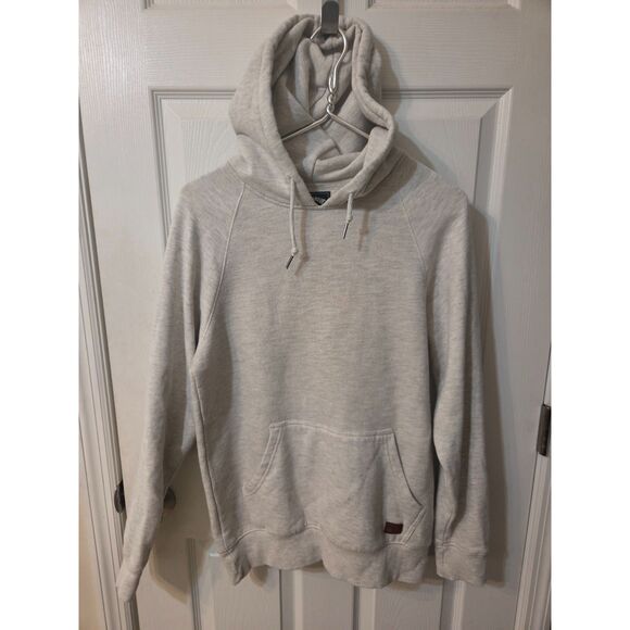 billabong hoodie mens size small short sand pullover sand color - Picture 1 of 9